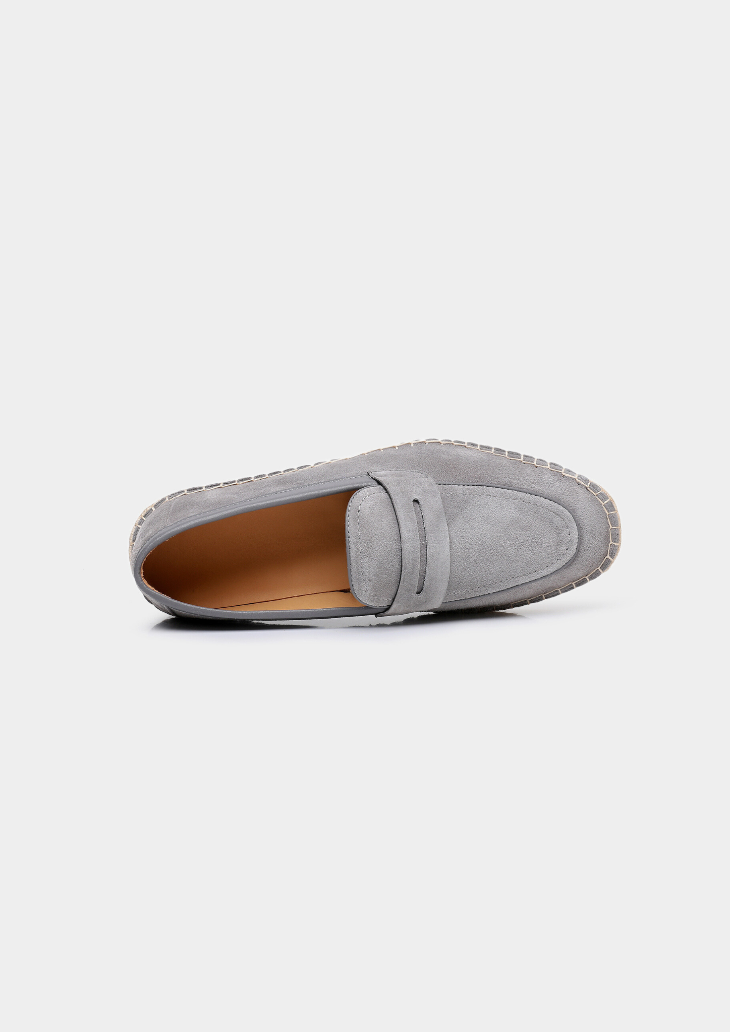Seaside Espadrilles in Soft Gray