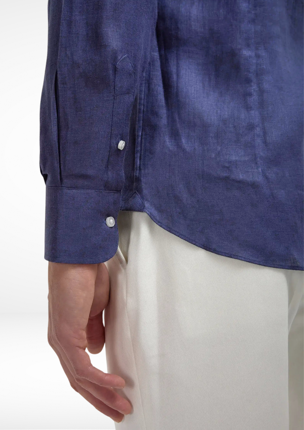 Portofino Coastal Shirt in Ocean Blue