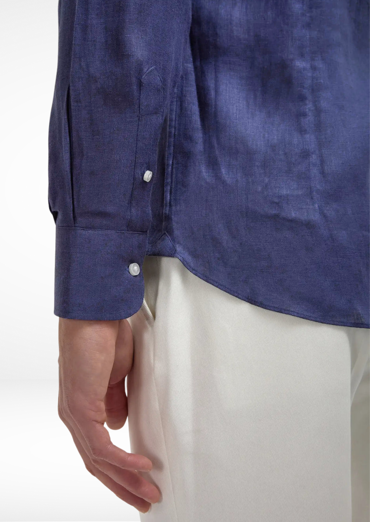 Portofino Coastal Shirt in Ocean Blue