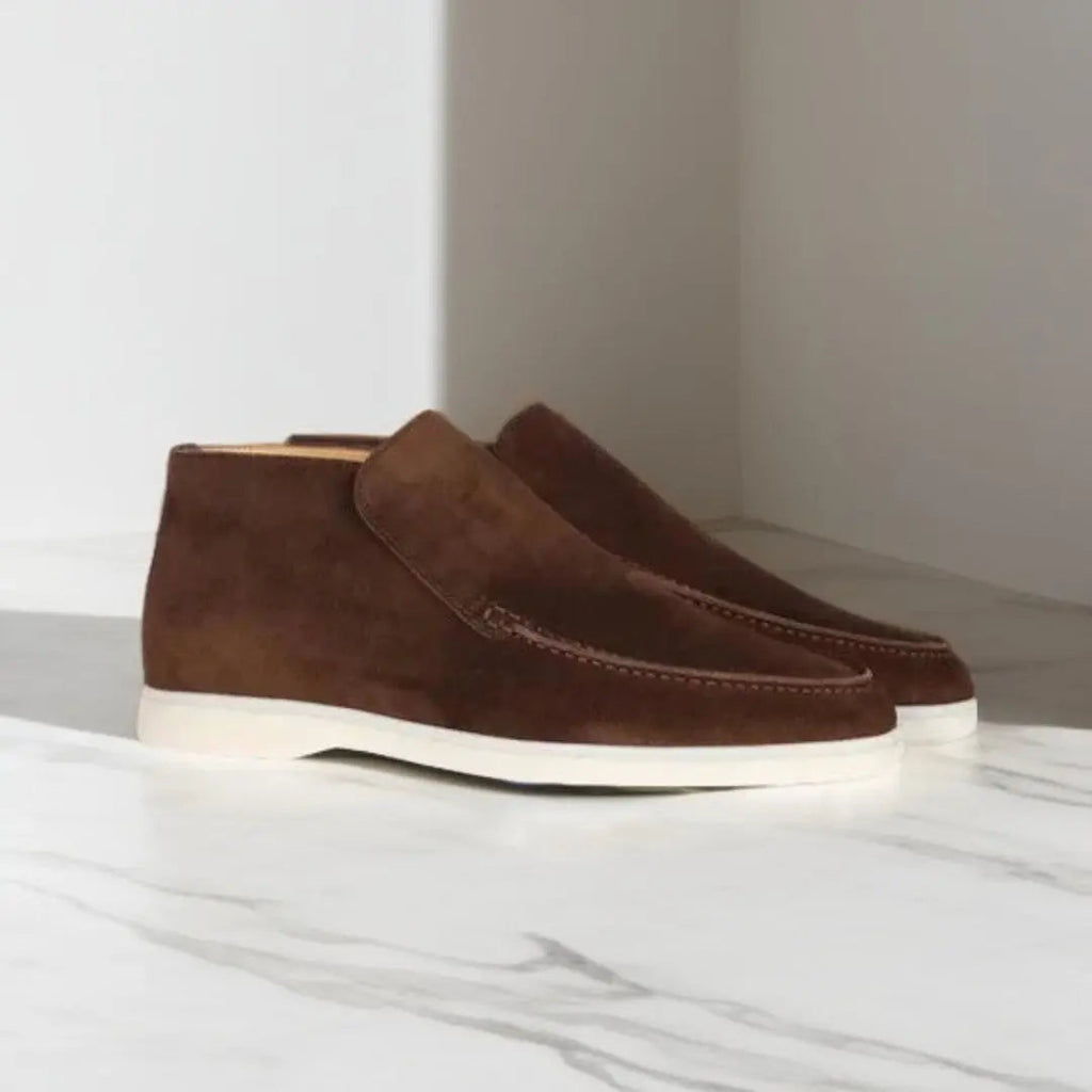 Refined Leather Loafers for Men
