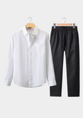 DOLCEVITA Long Sleeve Summer Ensemble - White/Black
