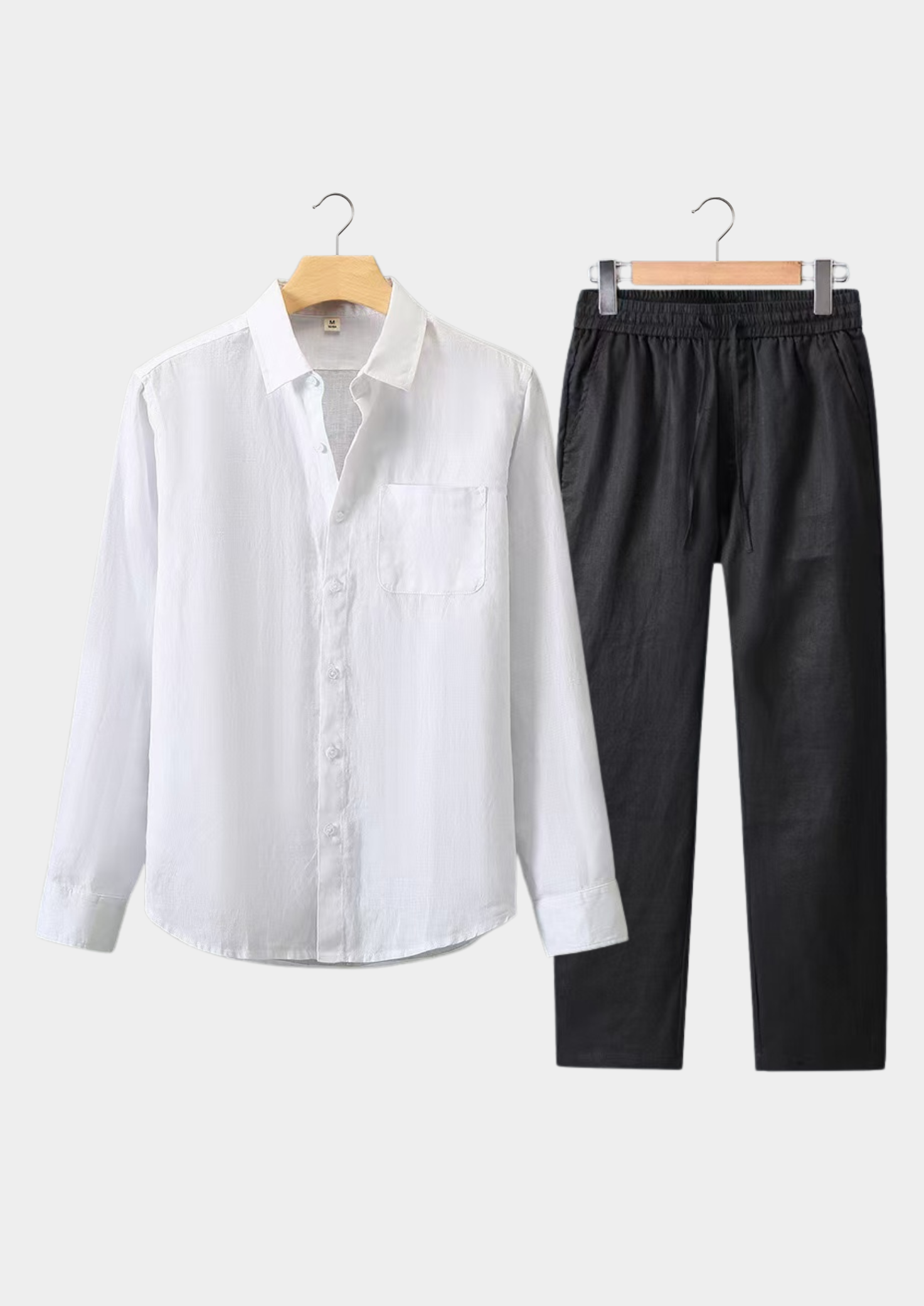 DOLCEVITA Long Sleeve Summer Ensemble - White/Black