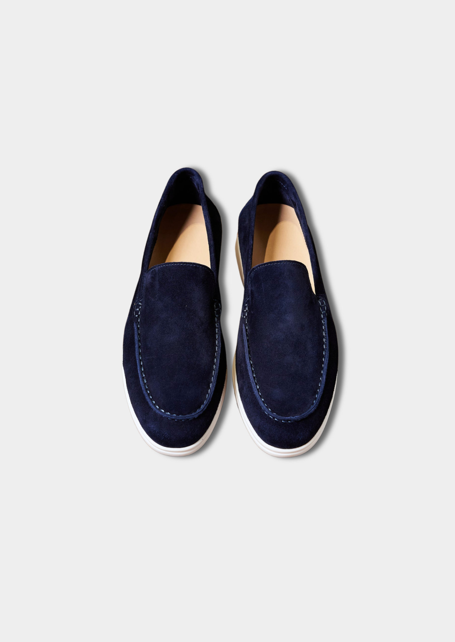 Lavencio Navy Blue Classic Loafers