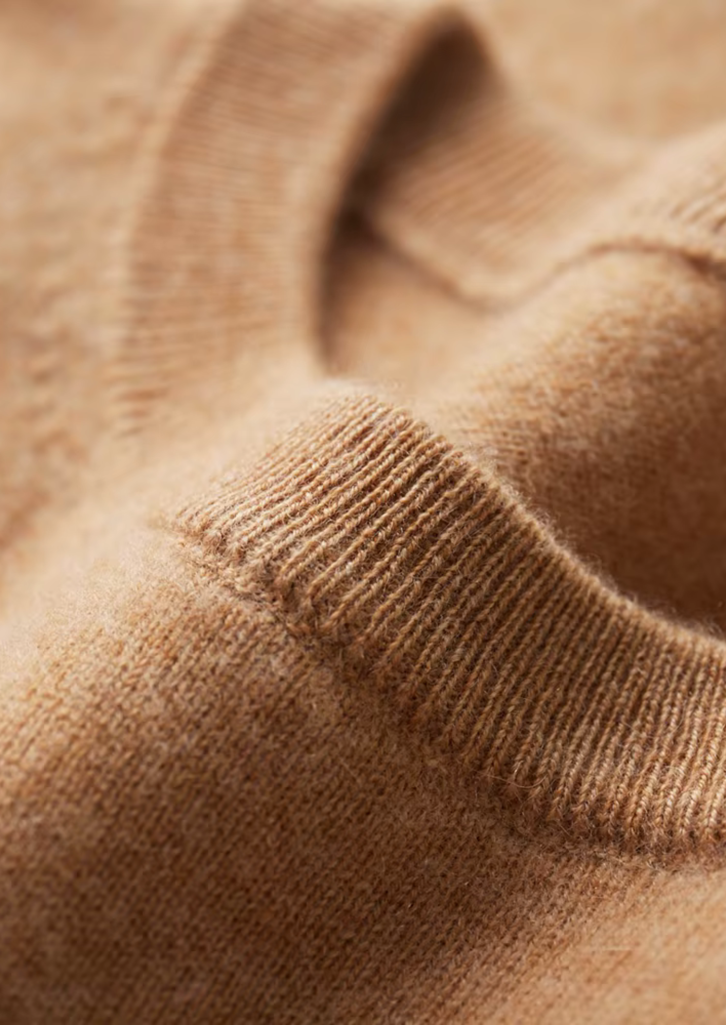 Cashmere Classic Crewneck T-Shirt in Ivory