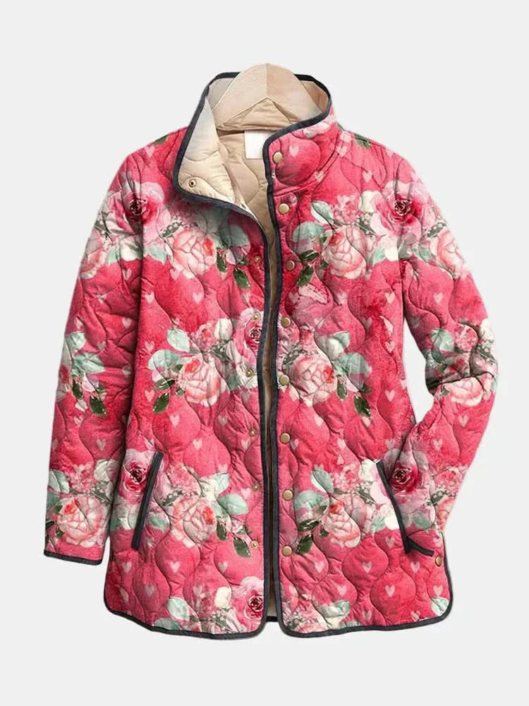 Mira Quilted Outerwear in Deep Charcoal