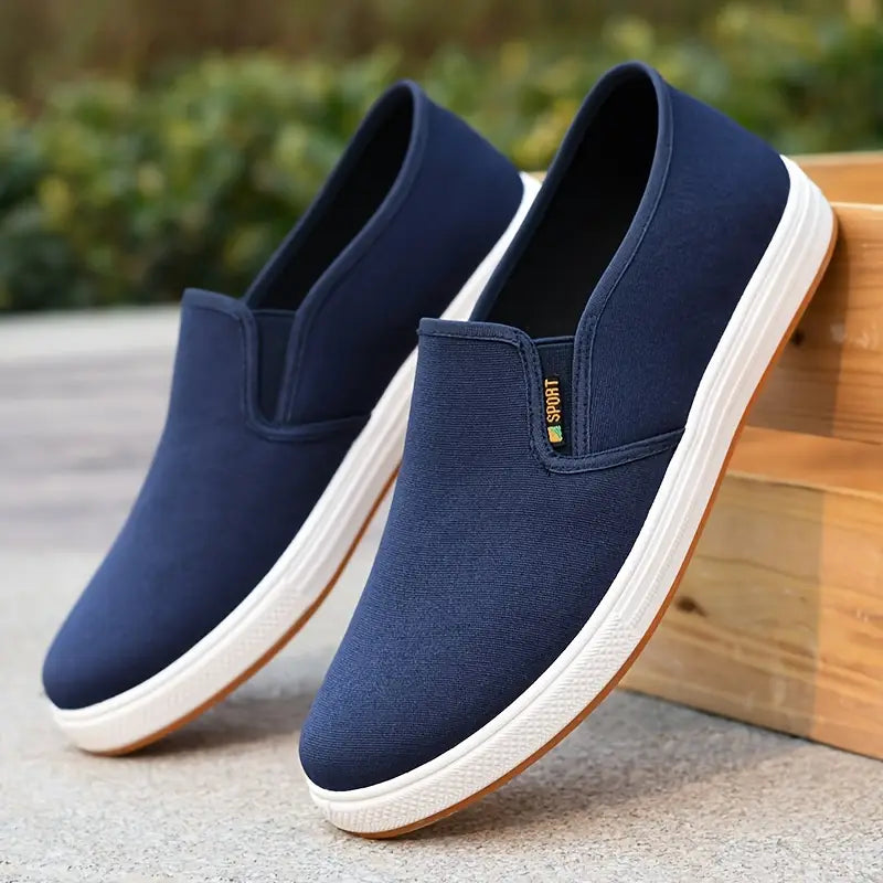 Men's Casual Slip-On Loafers in Classic Brown
