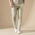 Linen Summer Trousers for Men in Classic Beige