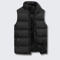 Men's Quilted Puffer Vest in Earth Tones