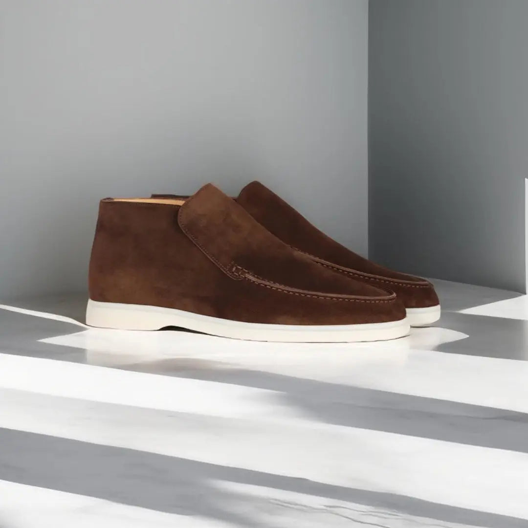 Refined Leather Loafers for Men