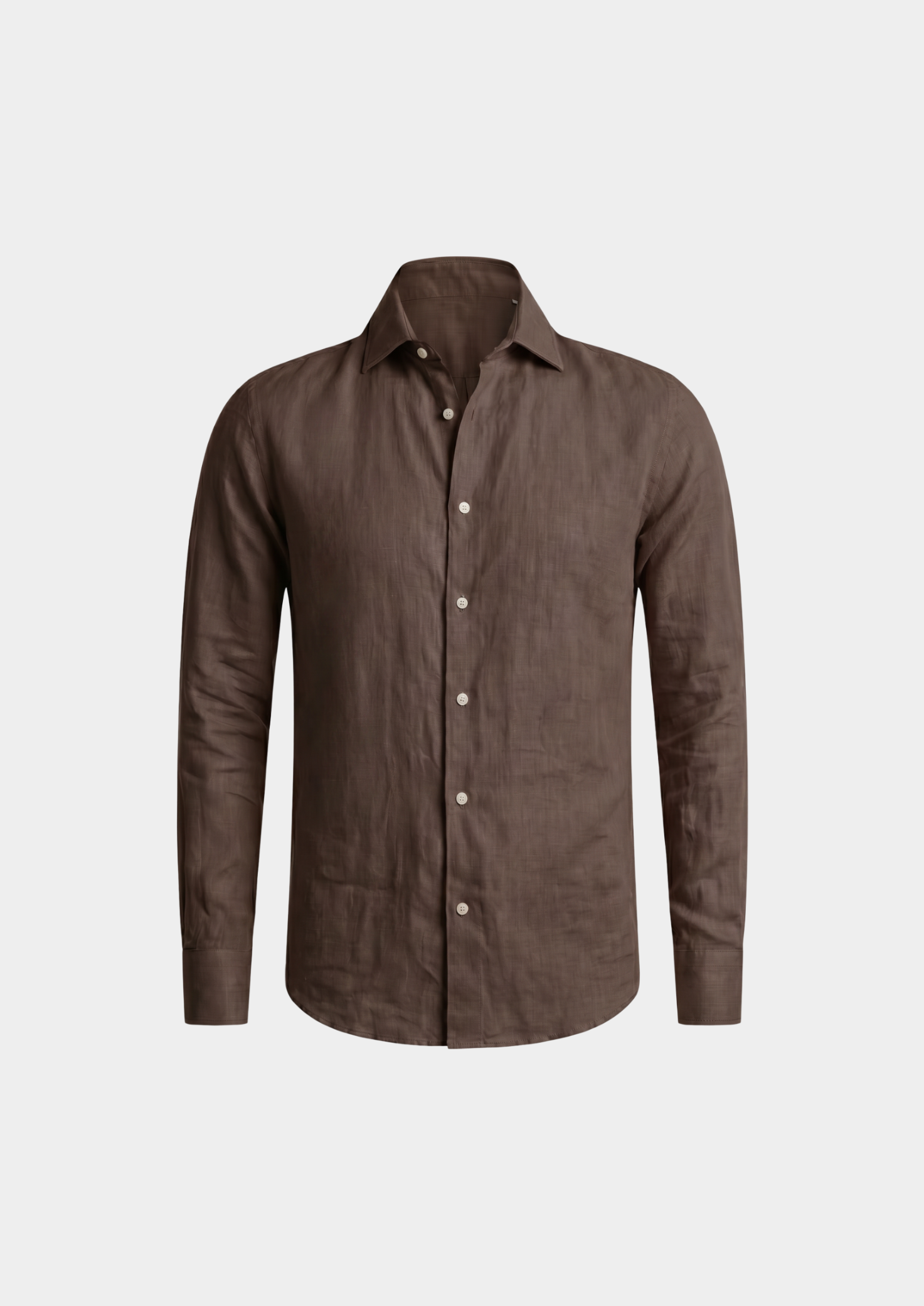 Portofino Coastal Shirt in Rich Cocoa