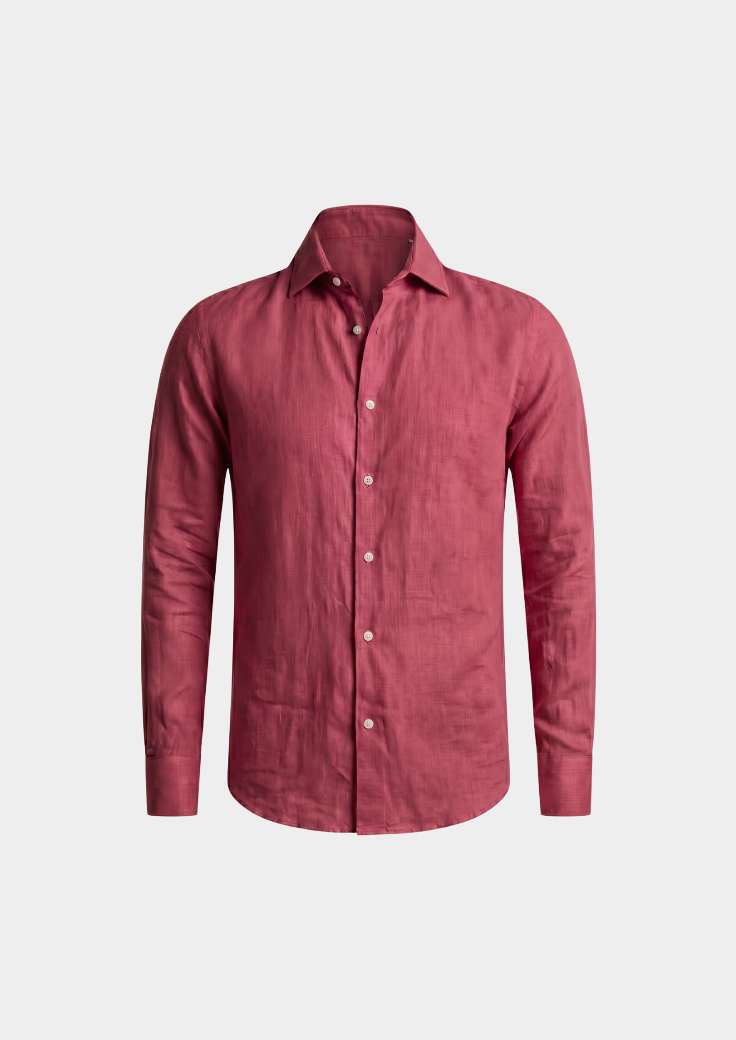 Portofino Coastal Cotton Shirt - Blush Pink