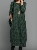 Lunessa Timeless Winter Dress in Charcoal