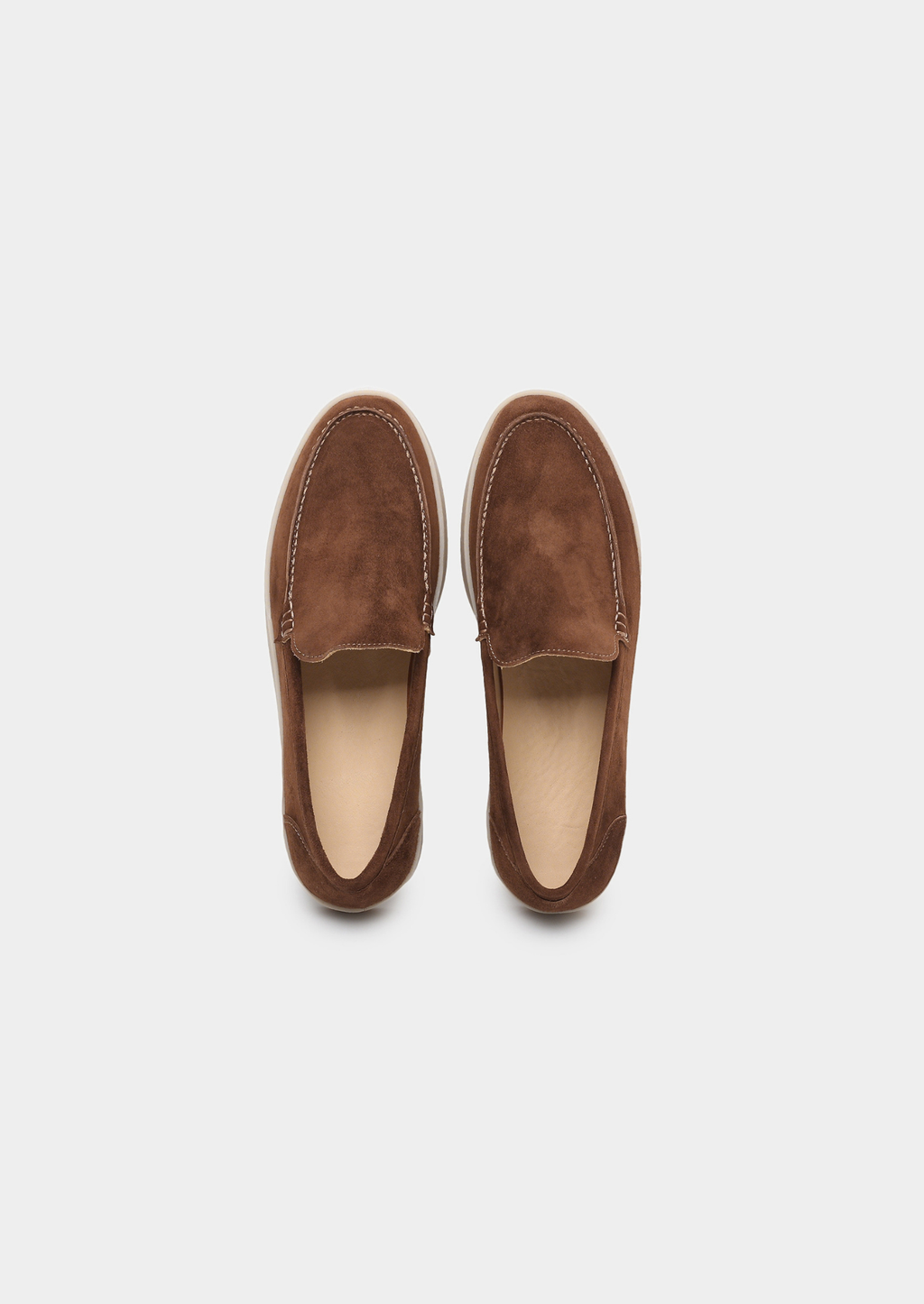 Caramel Suede City Loafers