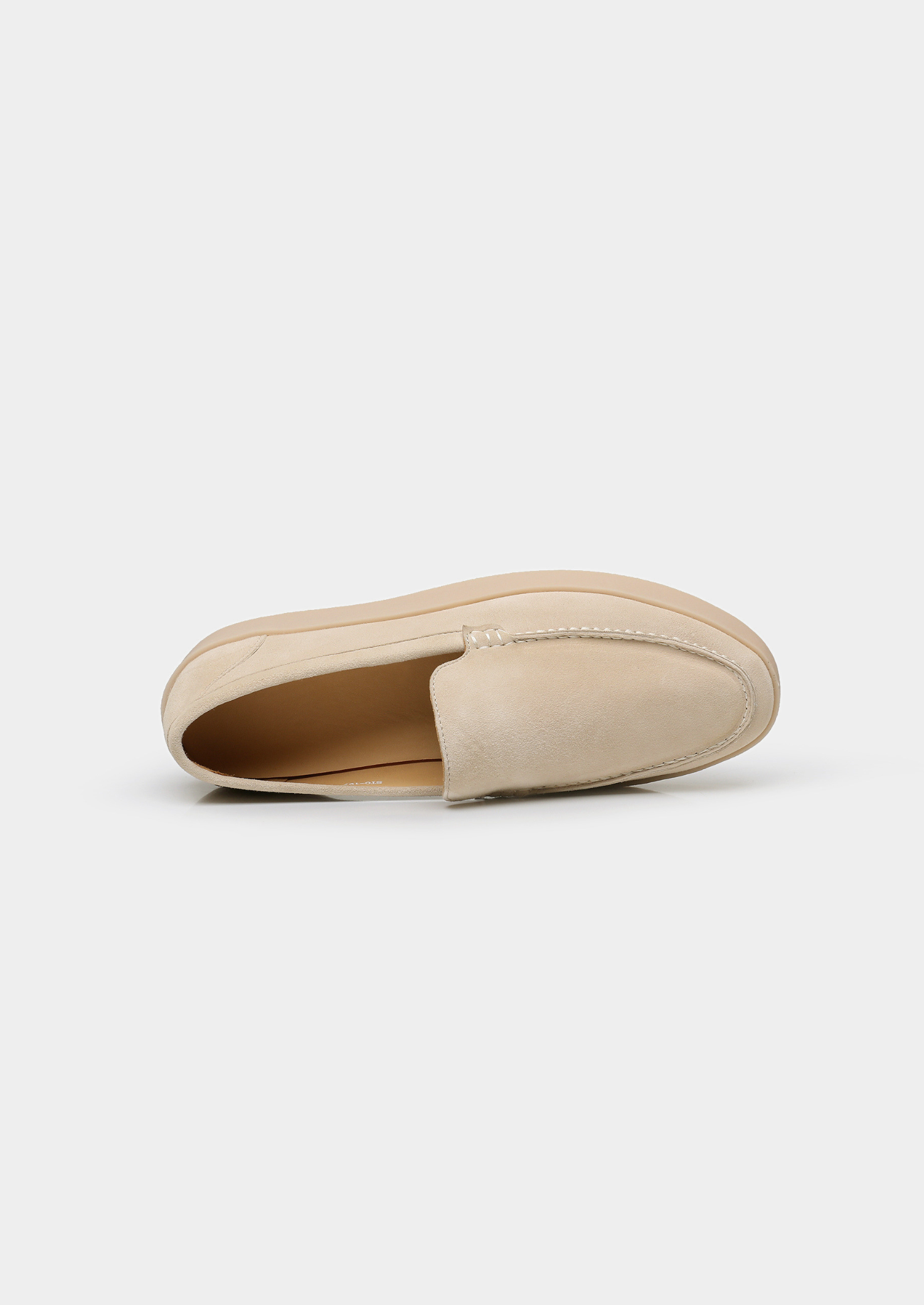 Ivory Leather City Loafers