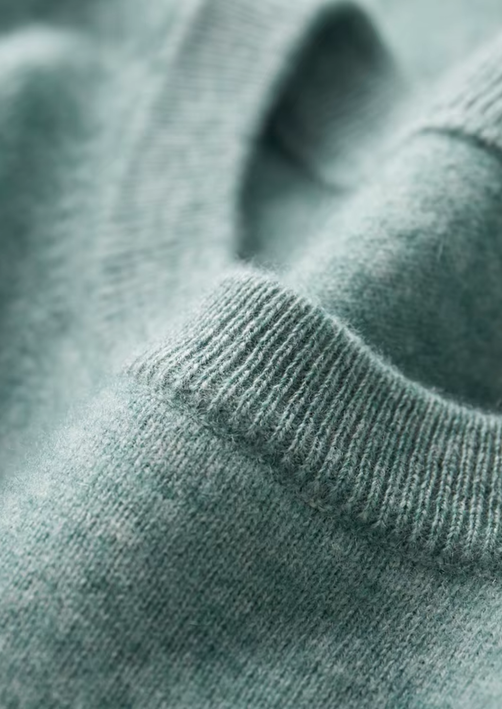 Cashmere Classic Crewneck T-Shirt in Ivory