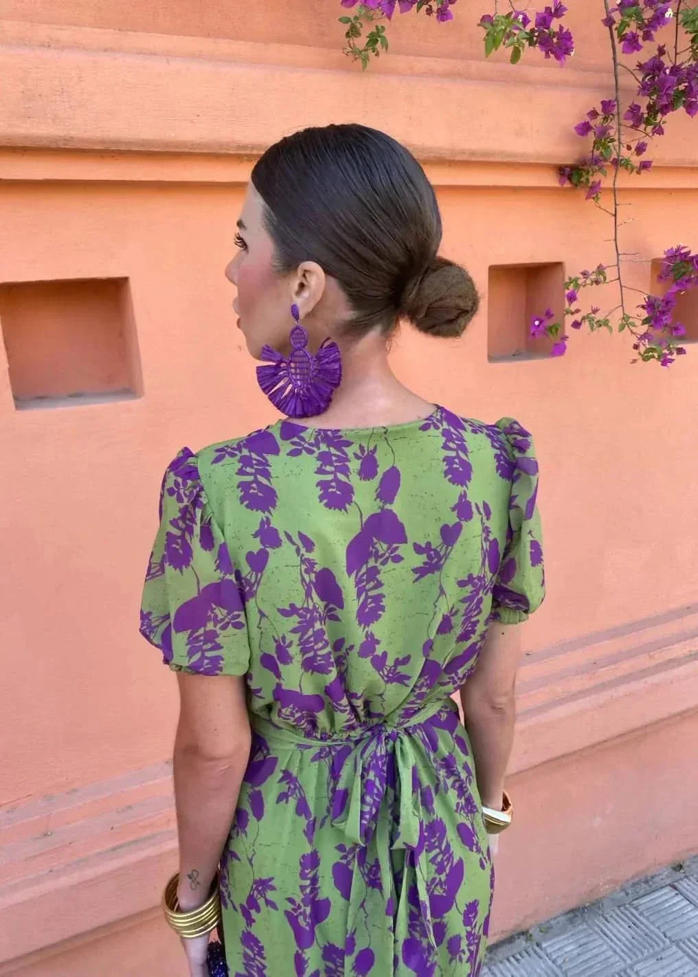 Mara Elegant Silk Maxi Dress