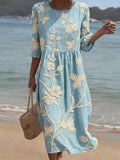 Timeless Vintage Casual Dress