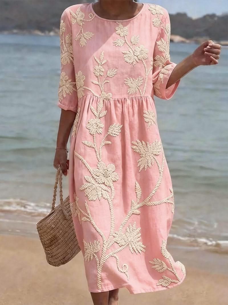 Timeless Vintage Casual Dress