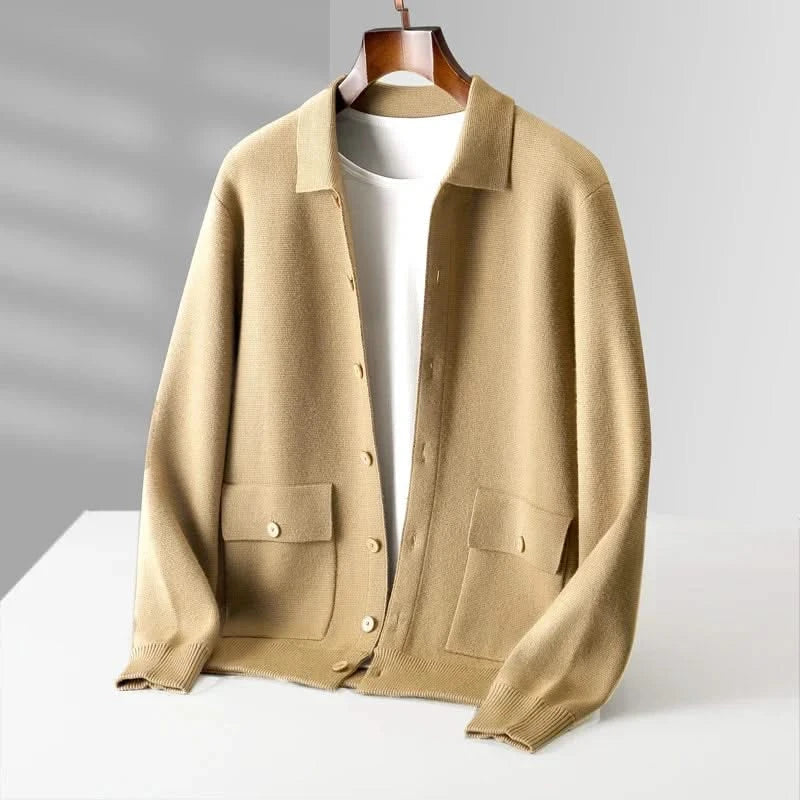 Milano Cashmere Knit Cardigan