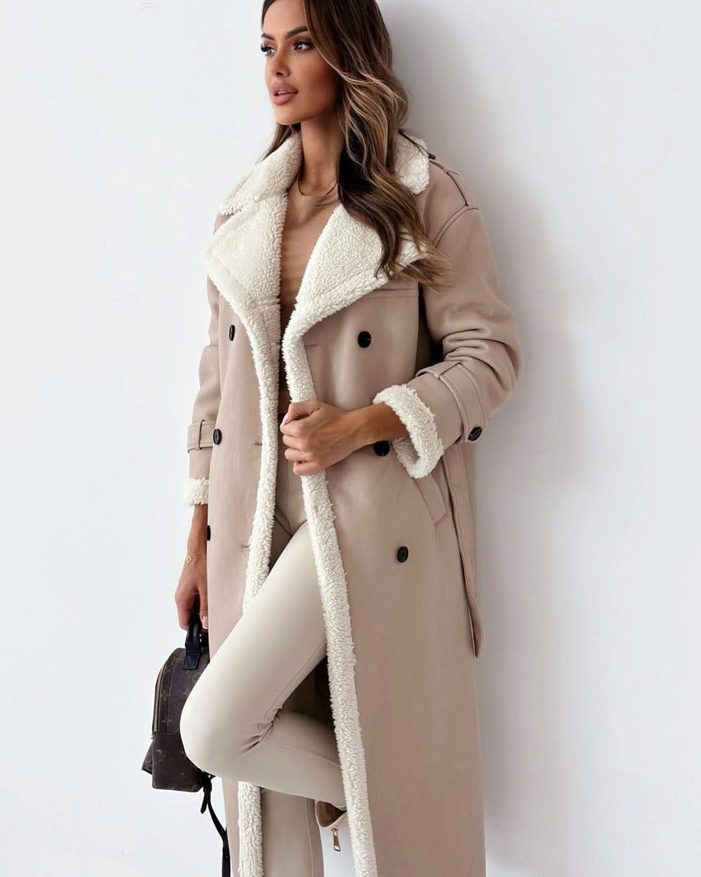Monroe Teddy Coat in Luxe Cashmere
