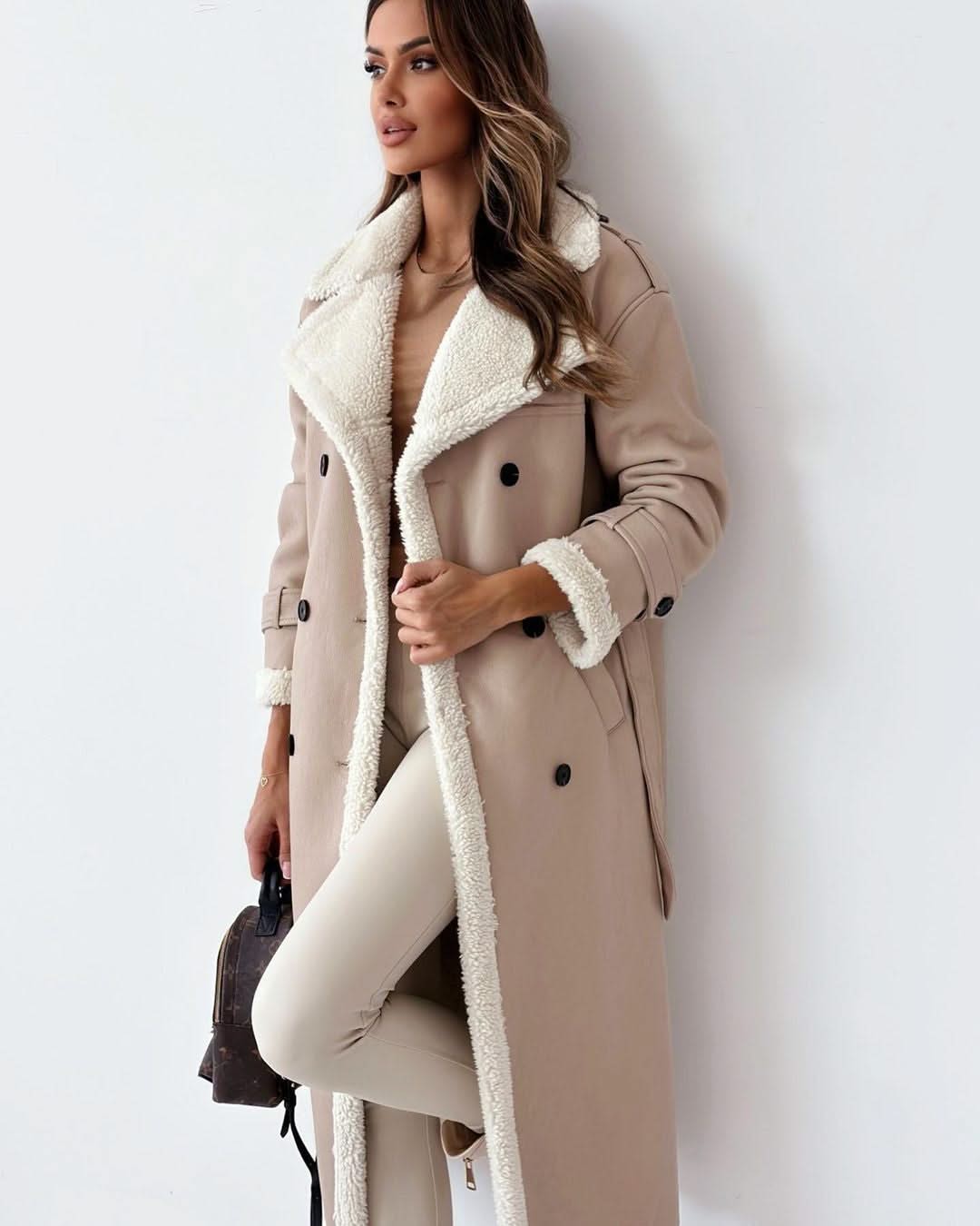 Monroe Teddy Coat in Luxe Cashmere