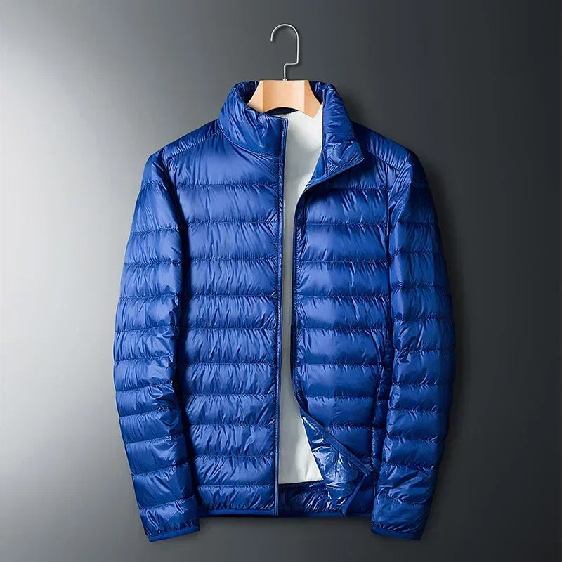 Men's Lightweight Puffer Jacket in Classic Navy