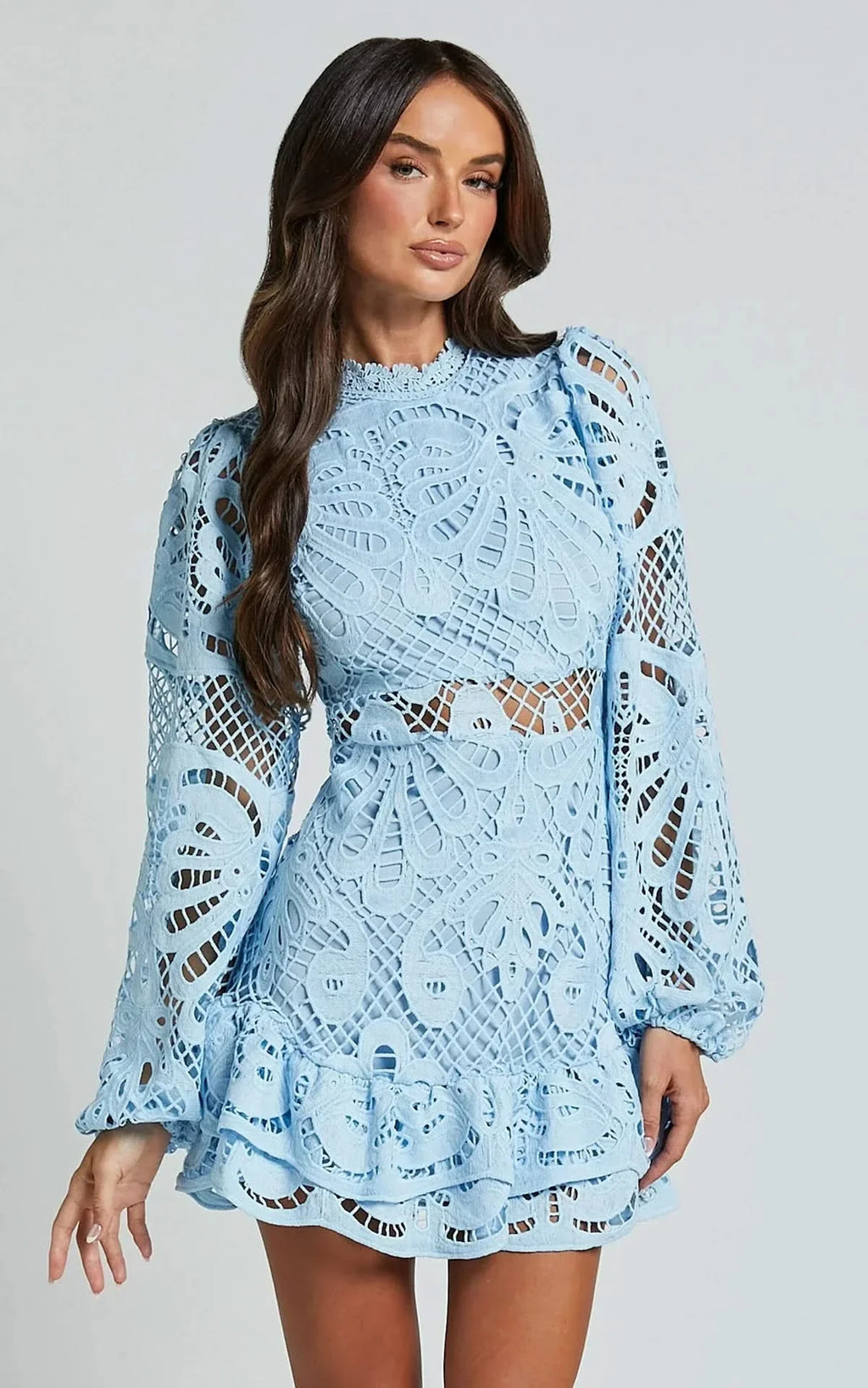 Celestial Silk Mini Dress