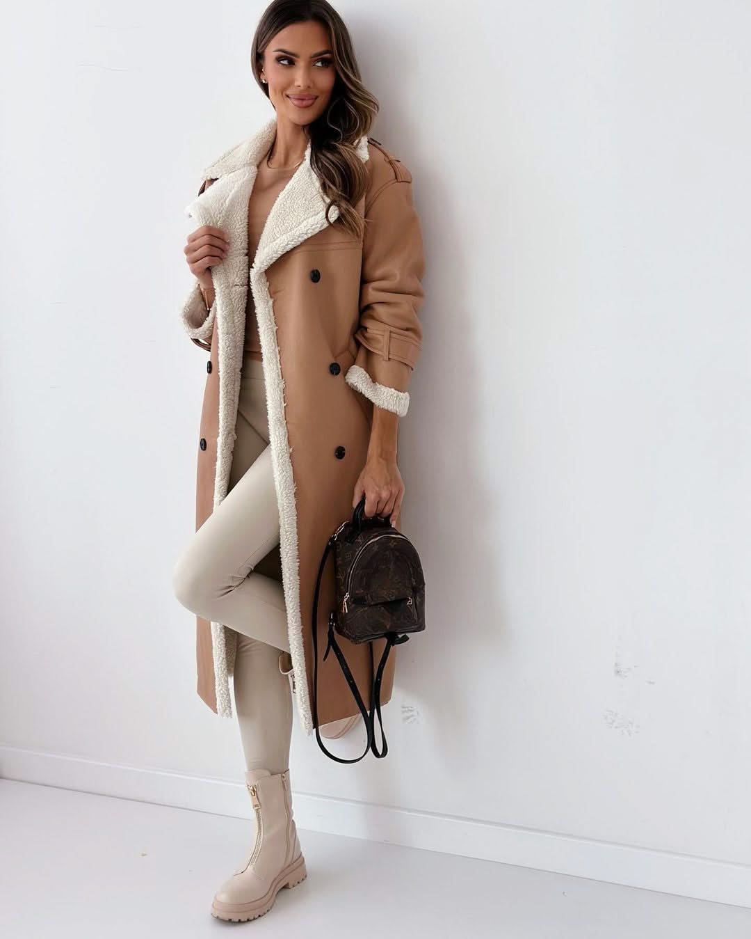 Monroe Teddy Coat in Luxe Cashmere