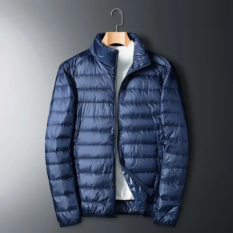 Men's Lightweight Puffer Jacket in Classic Navy