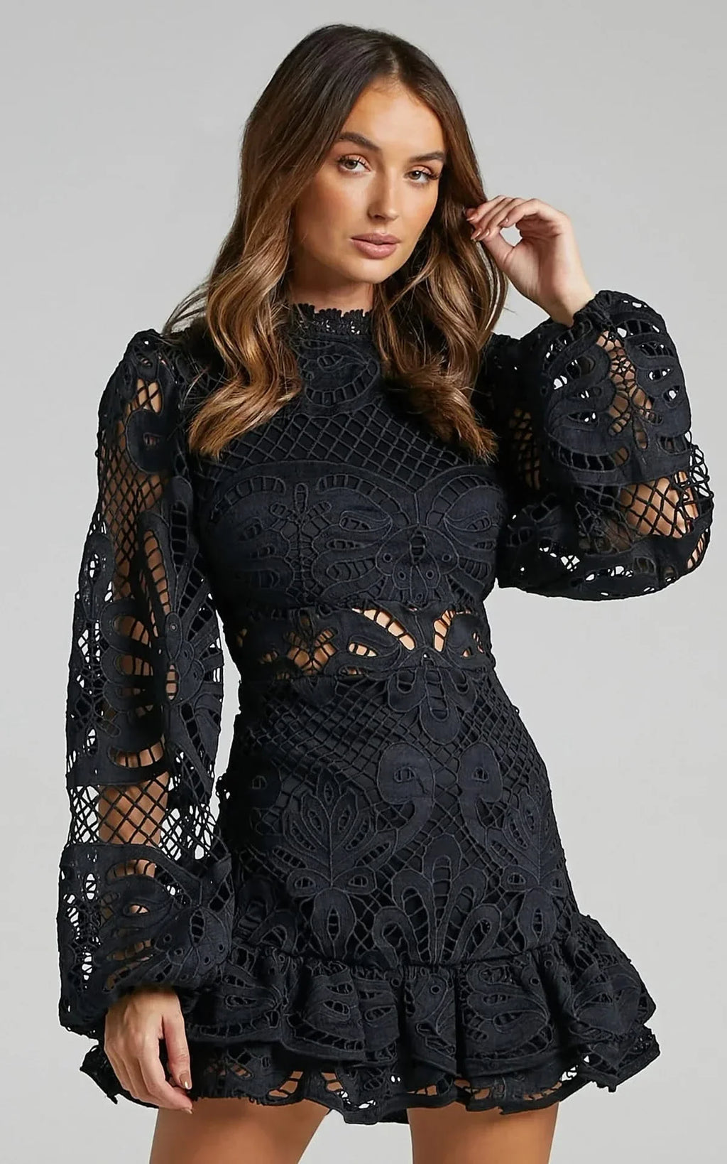 Celestial Silk Mini Dress