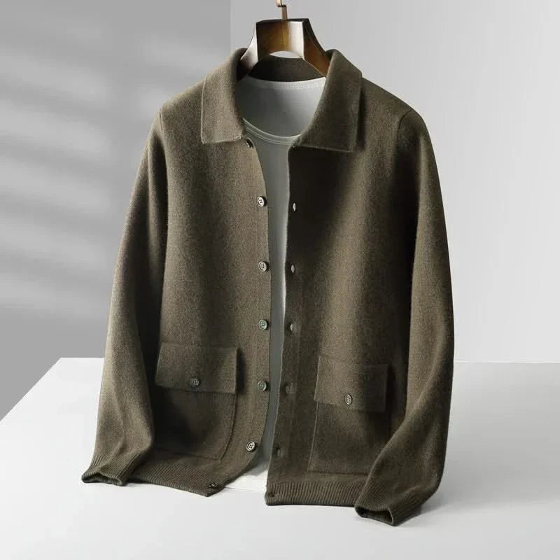 Milano Cashmere Knit Cardigan