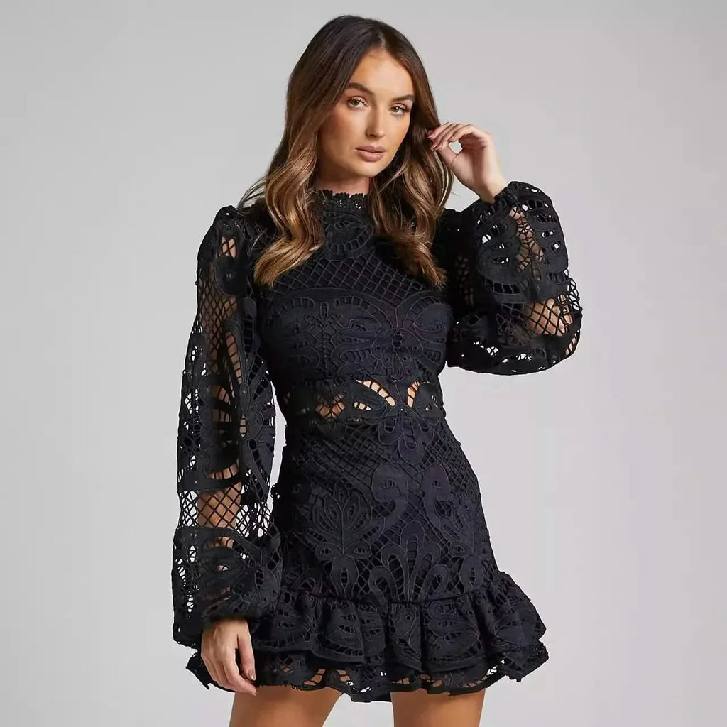 Celestial Silk Mini Dress