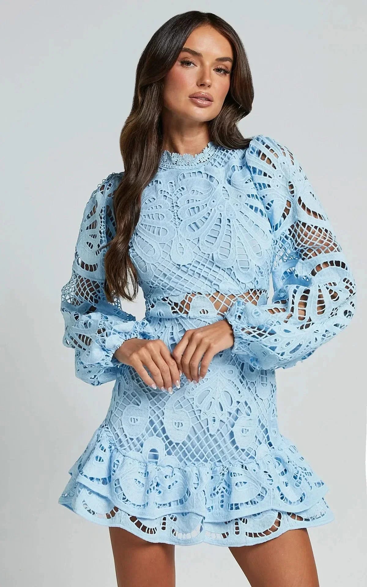 Celestial Silk Mini Dress