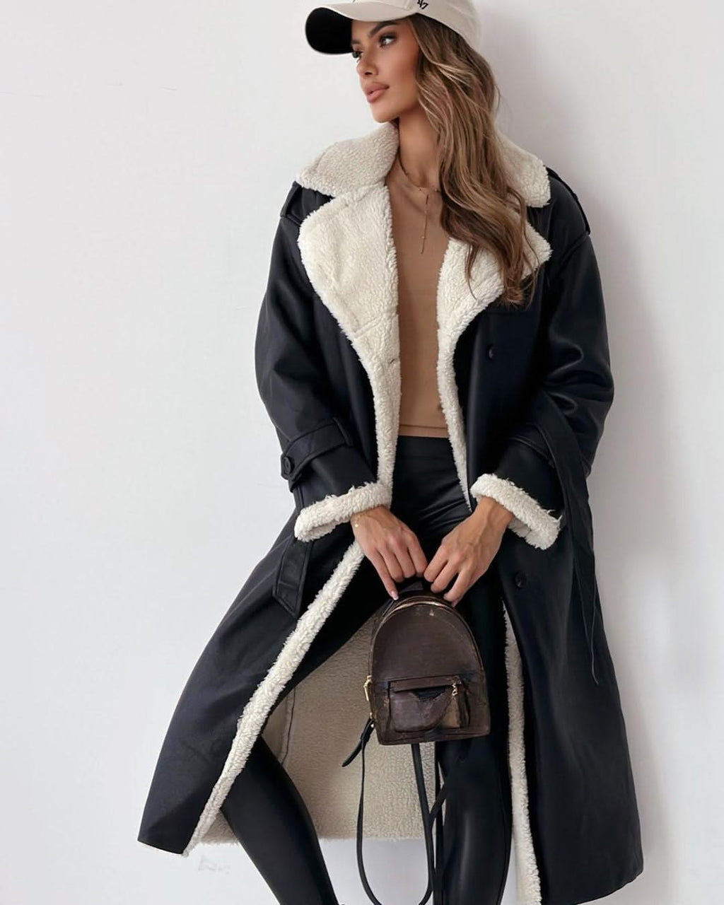 Monroe Teddy Coat in Luxe Cashmere