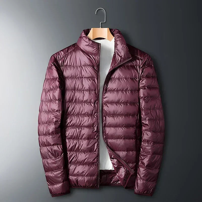 Men's Lightweight Puffer Jacket in Classic Navy
