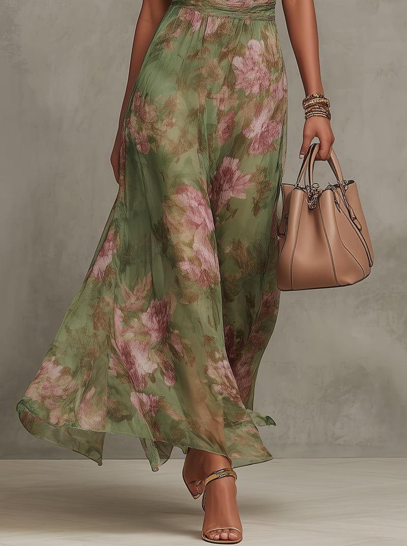 Timeless Charm Silk Dress