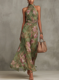 Timeless Charm Silk Dress