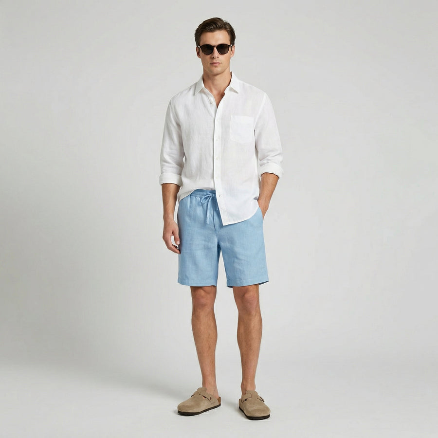 Men's Bermuda Shorts in Soft Sand