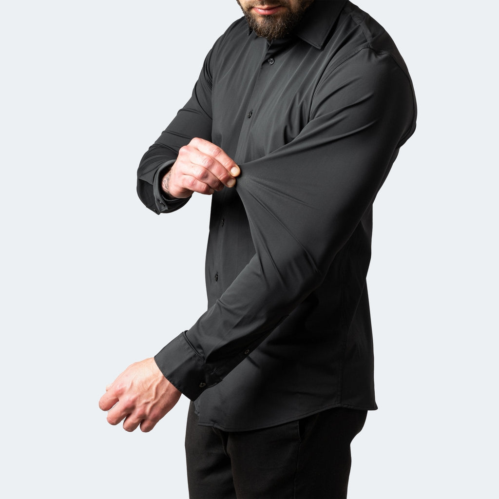 Men's White Shirt - Exceptional Stretch & Wrinkle-Free