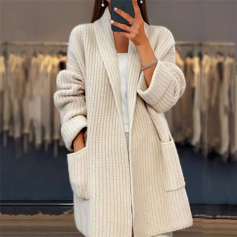 Thalira Cashmere Wool Cardigan