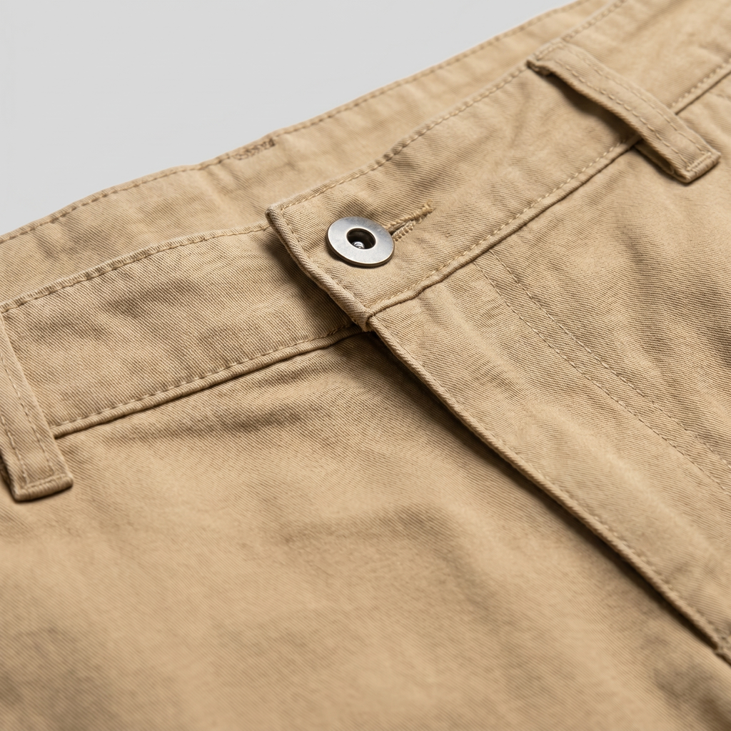 Refined Cargo Shorts in Earth Tones