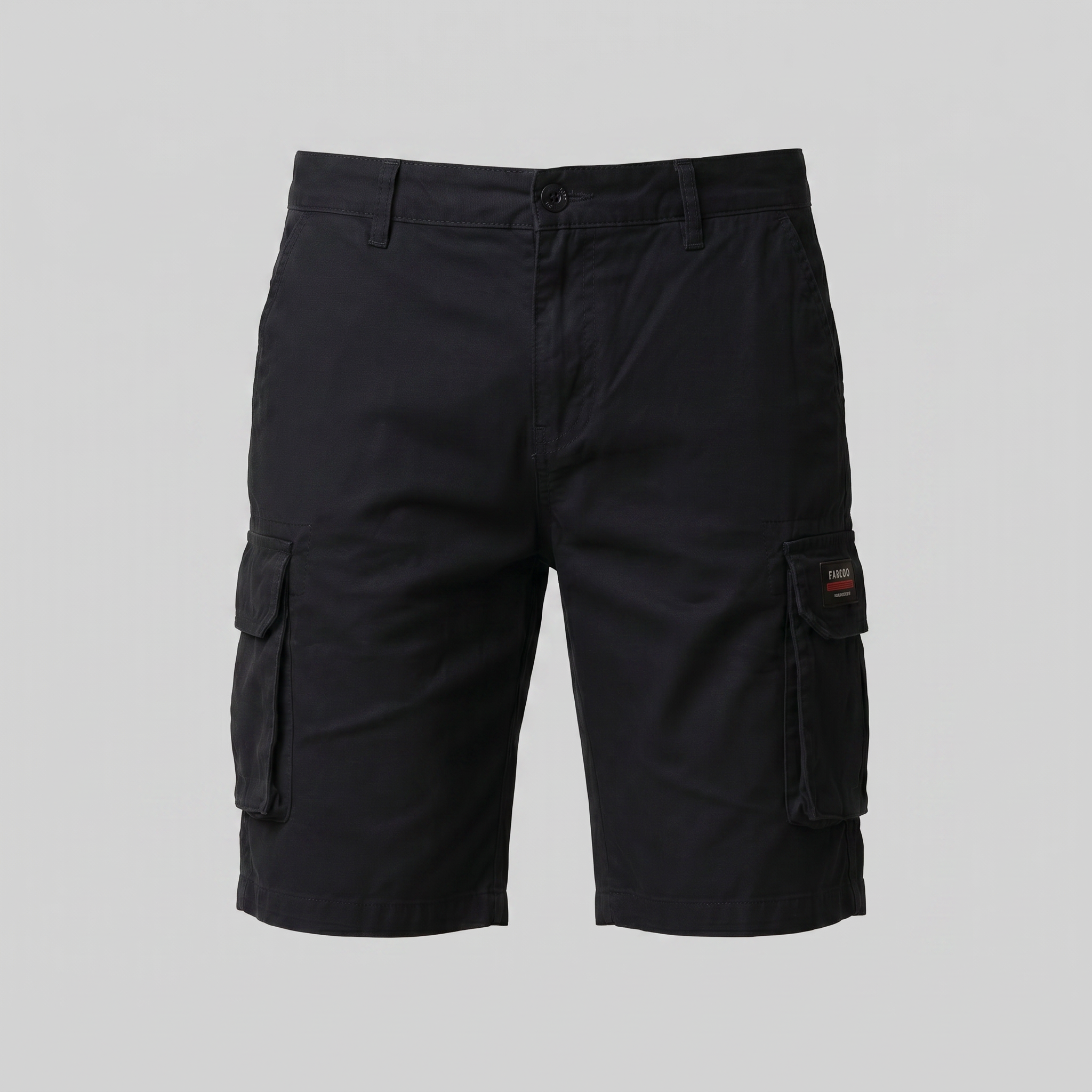 Refined Cargo Shorts in Earth Tones