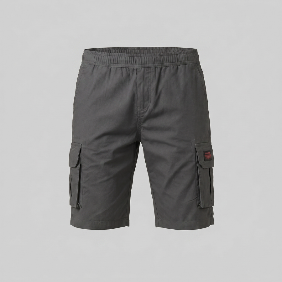Refined Cargo Shorts in Earth Tones