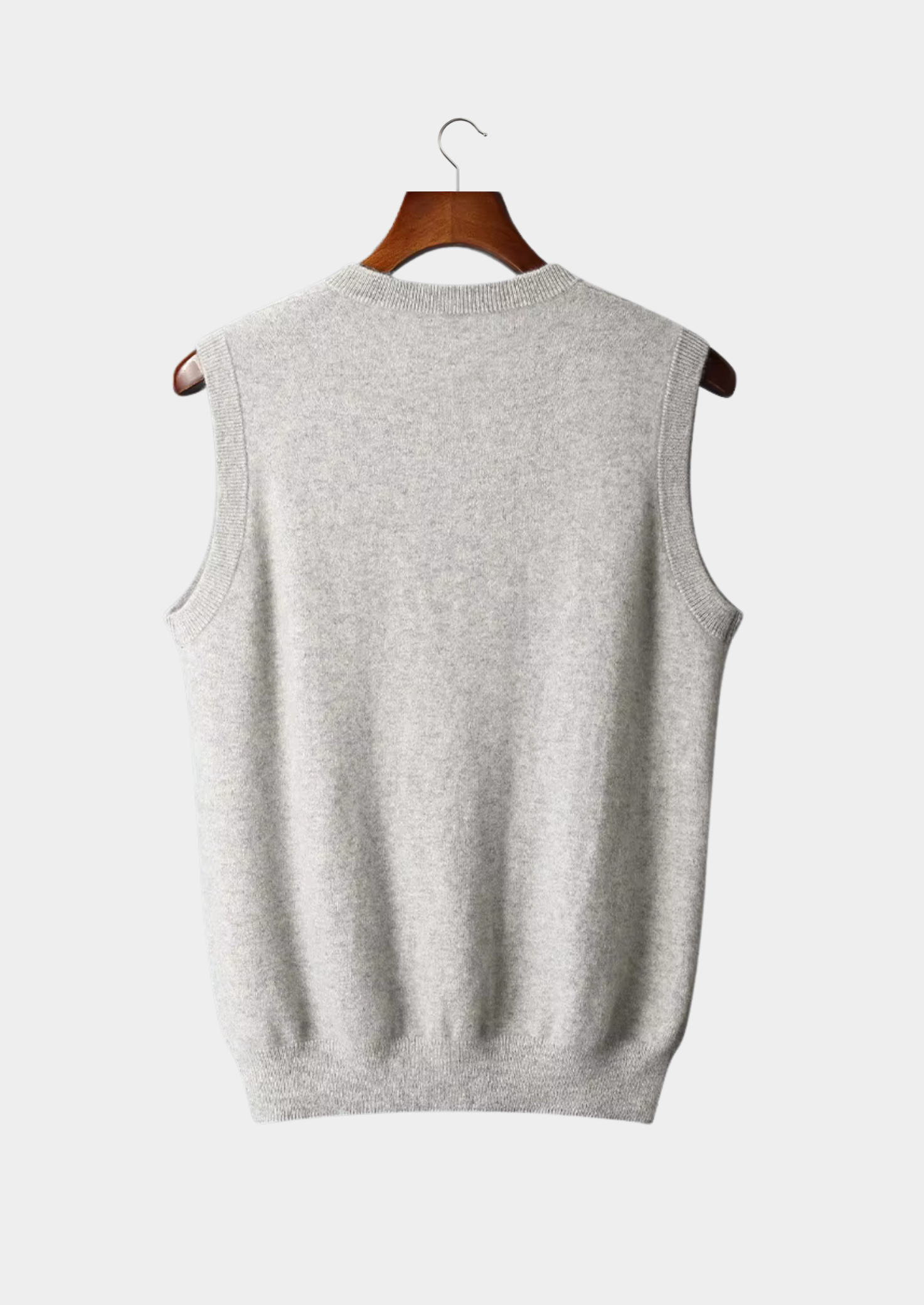 Extra-Fine Merino Wool V-Neck Vest