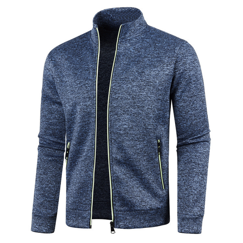 Christian | Wind-Resistant Men's Jacket with Pockets and Stand Collar