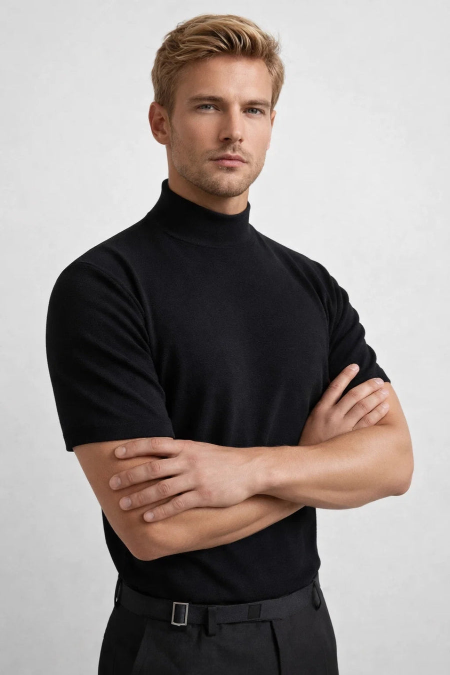 Tailored Short Sleeve T-Shirt in Classic White