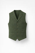 Refined Slim Fit Gilet in Classic Navy