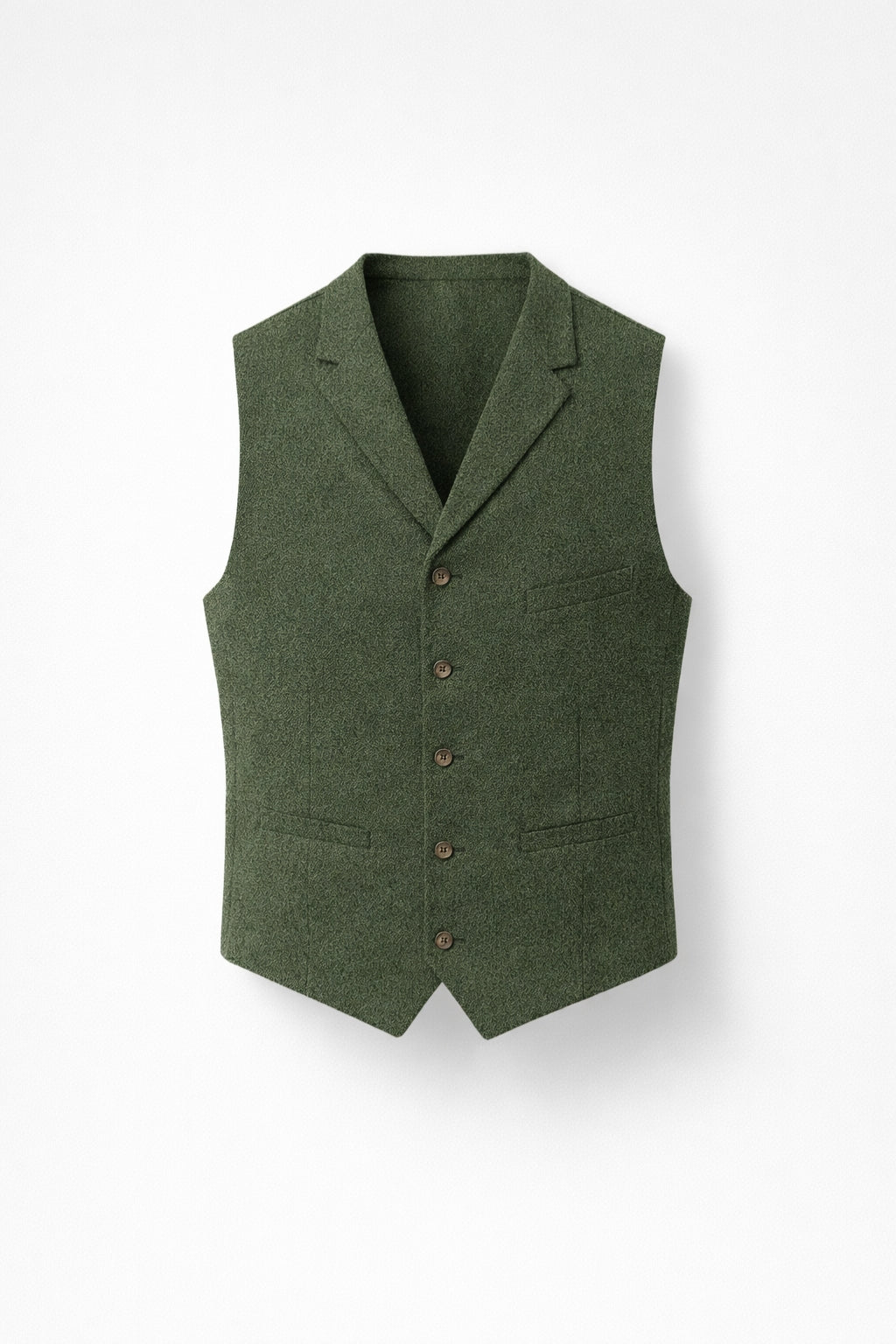 Refined Slim Fit Gilet in Classic Navy