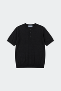 Timeless Henley T-Shirt in Classic White