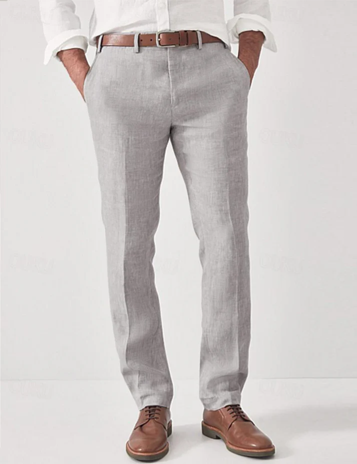 Men's Breathable Regular Fit Trousers